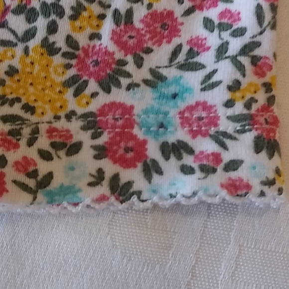 Carter's Girls Size 9 Month Old Flowered Leggings - Picture 5 of 7